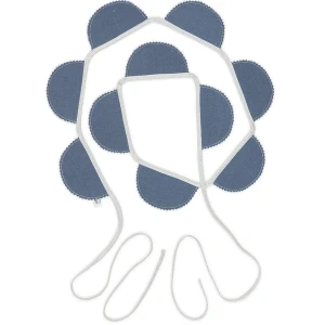 Girlanda Party PN Denim ze srebrem