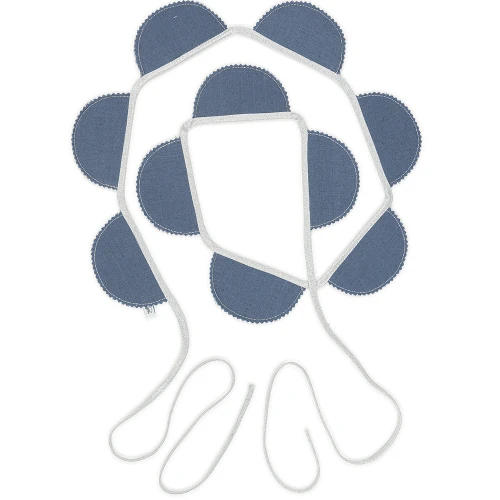 Girlanda Party PN Denim ze srebrem