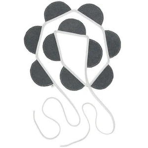 Girlanda Party PN Grafitowa ze srebrem