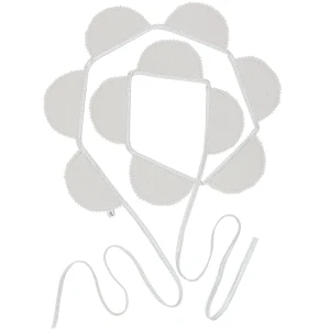 Girlanda Party PN Szara ze srebrem