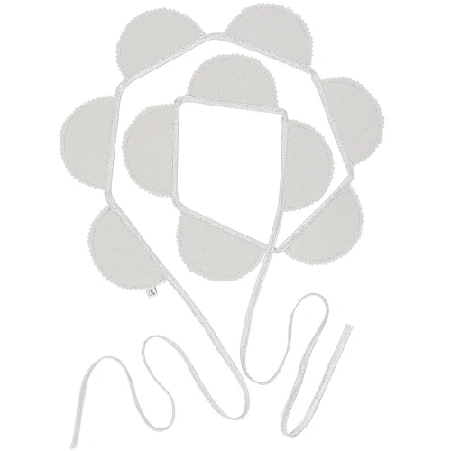 Girlanda Party PN Szara ze srebrem