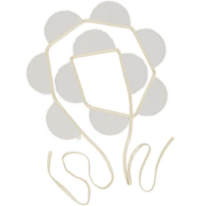 Girlanda Party PN Szara ze złotem