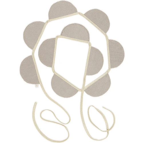 Garland Party BC Dark beige with gold