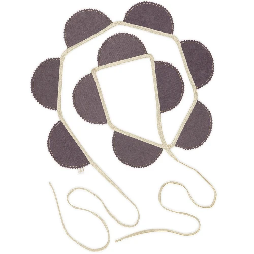 Girlanda Party BC Fioletowa ze złotem