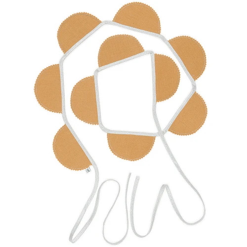 Girlanda Party BC Karmelowa ze srebrem