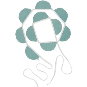 Garland Party BC Silit green with silver