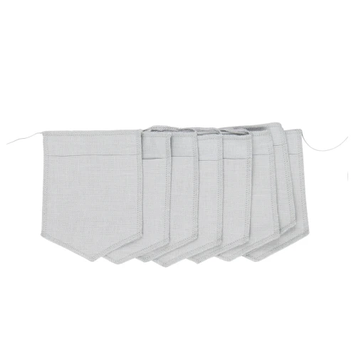 Girlanda PN Pocket - kieszonki Jasny szary