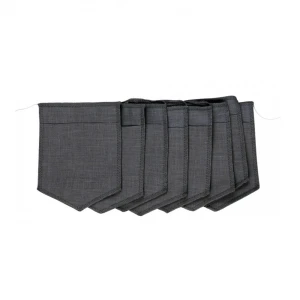 Girlanda PN Pocket - kieszonki Grafit