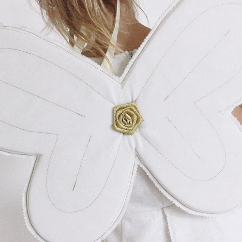 Fairy wings PN White with gold 
