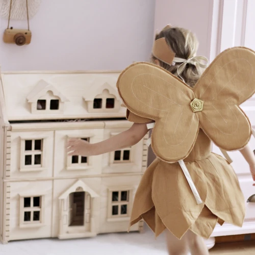 Fairy wings PN Caramel with gold 