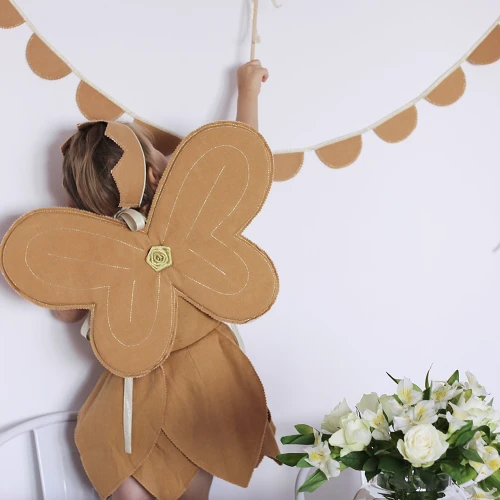 Fairy wings PN Caramel with gold 