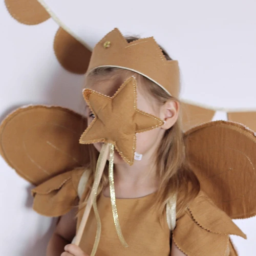 Fairy wings PN Caramel with gold 