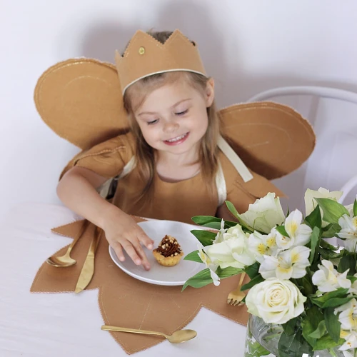 Fairy wings PN Caramel with gold 