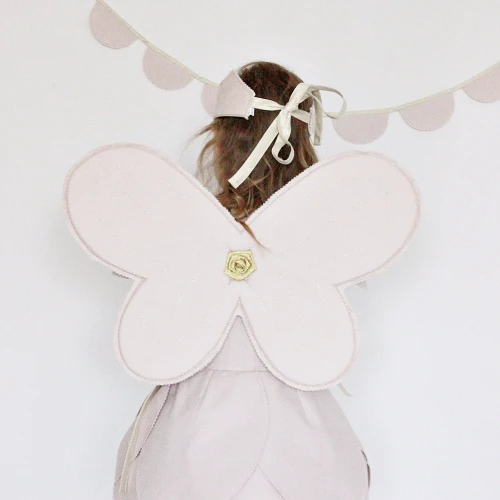 Fairy wings PN Powder pink with gold 