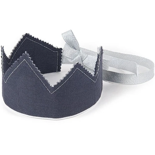 Korona PN Grafit ze srebrną wstążką (personalizacja)