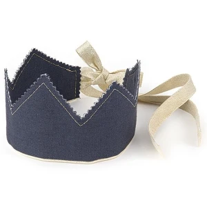 Korona PN Grafit ze złotą wstążką (personalizacja)