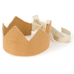 Crown PN Caramel with gold ribbon (personalized)