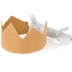 Crown PN Caramel with silver ribbon (personalized)