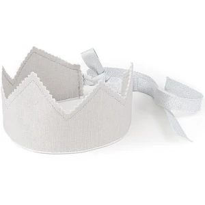 Korona PN Szara ze srebrną wstążką (personalizacja)