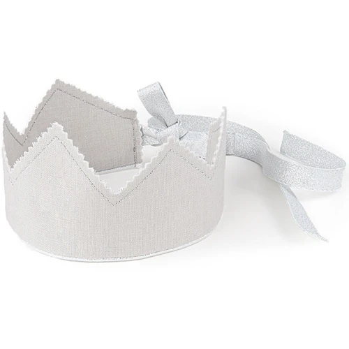 Korona PN Szara ze srebrną wstążką (personalizacja)