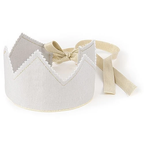 Korona PN Szara ze złotą wstążką (personalizacja)