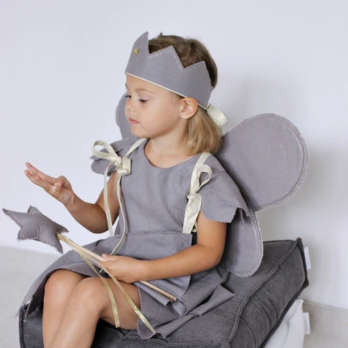 Crown PN Shark with rose and gold ribbon