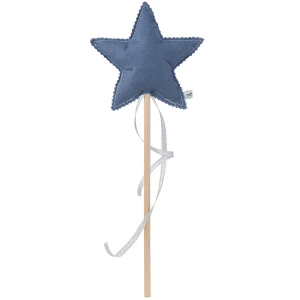 Różdżka PN Denim ze srebrną wstążką