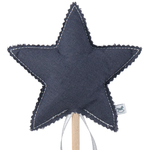 Wand PN Graphite with silver ribbon