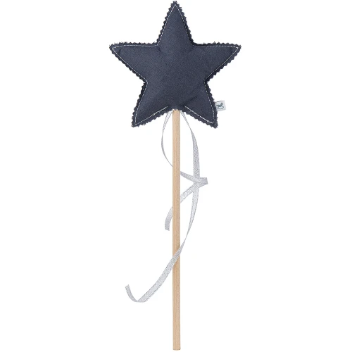 Wand PN Graphite with silver ribbon