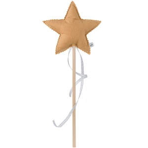 Wand PN Caramel with silver ribbon