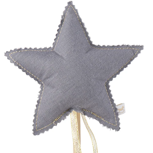 Wand PN Shark with gold ribbon