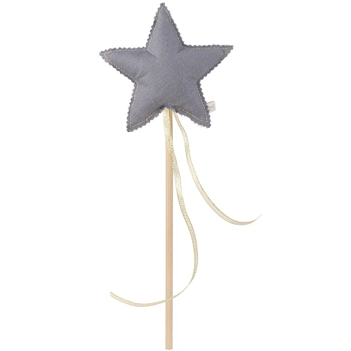 Wand PN Shark with gold ribbon