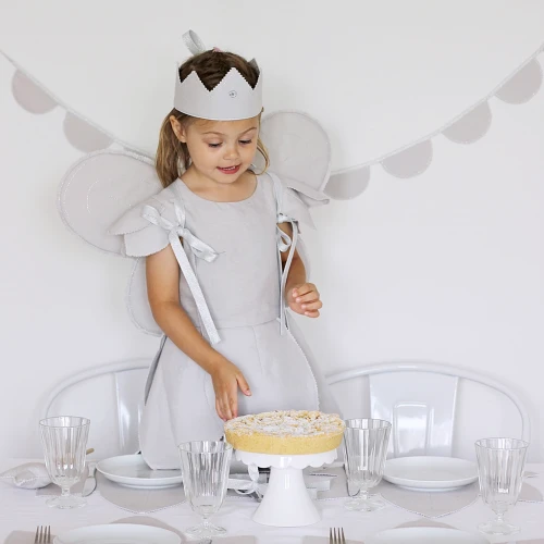 Sukienka Bella PN Jasno szara