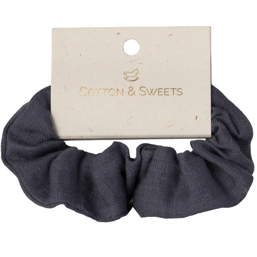 Frotka Lniana Grafitowa