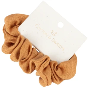 Linen Scrunchie Caramel