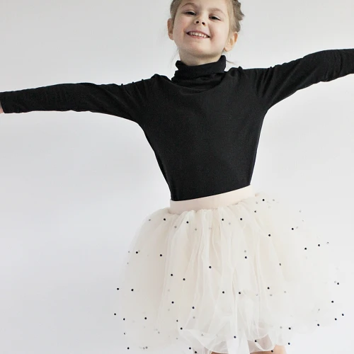 Pearl Ballerina Skirt Beige 