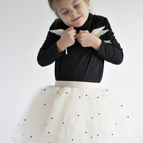 Pearl Ballerina Skirt Beige 