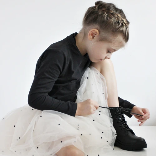 Pearl Ballerina Skirt Beige 