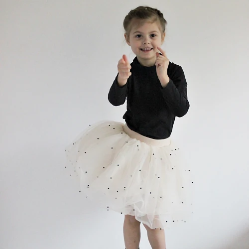 Pearl Ballerina Skirt Beige 