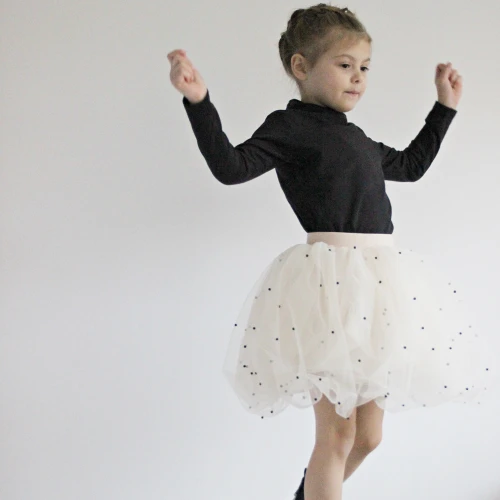 Pearl Ballerina Skirt Beige 