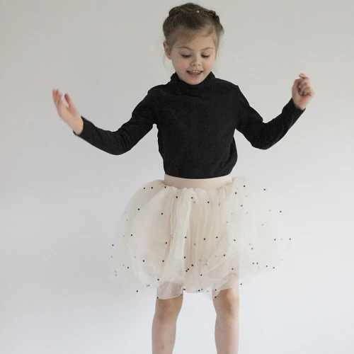 Pearl Ballerina Skirt Beige 
