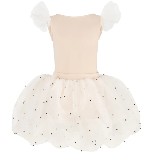 Pearl Ballerina Skirt Beige 