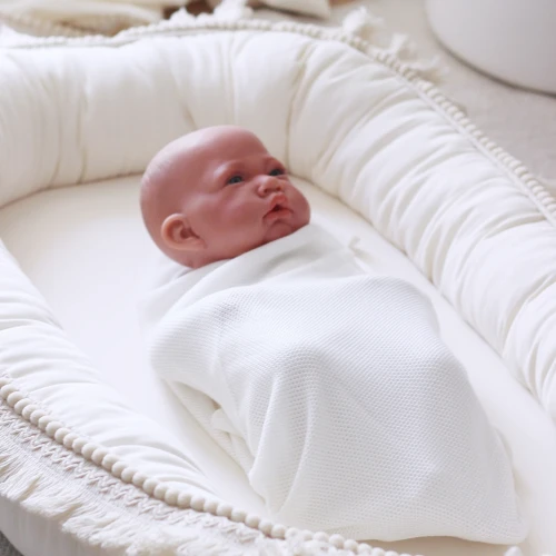 Gniazdko niemowlęce Boho Waniliowe