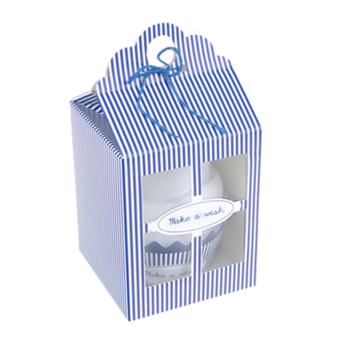 White body short sleeve with navy logo 