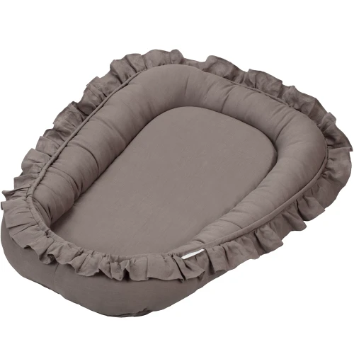 Gniazdko Niemowlęce Pure nature z falbanką Shark