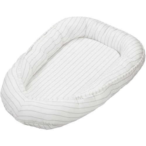Gniazdko Stripes niemowlęce Szary