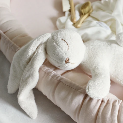 Gniazdko Niemowlęce Pure nature Pudrowy róż - II gatunek (I)