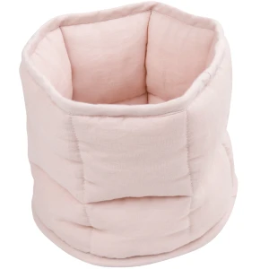 Round basket PN Powder pink - II grade (I)