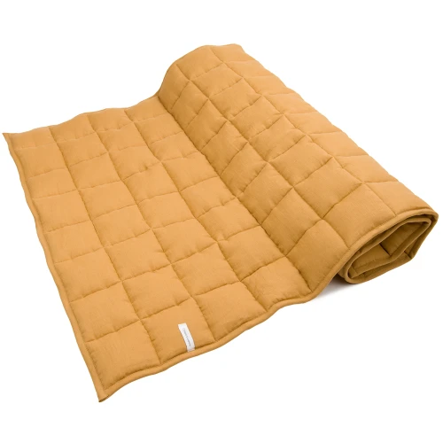 Quilted blanket/ bedspread CHILDREN 60x120 PN Caramel - II quality (II)
