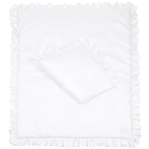 Bedding SG filled Baby with ruffles White - II quality (I)